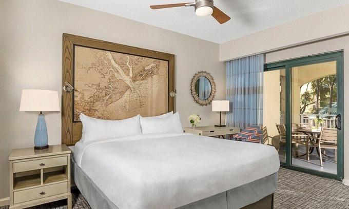 Palmetto Dunes Villa | Marriott 2-BR-2BA villa Hilton Head Island, Spa, Fitness, 3 pools, BBQ, Ocean