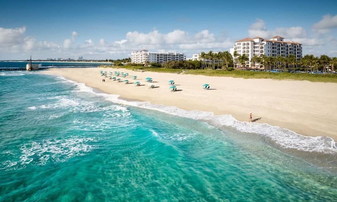 Palm Beach Shores House | Marriott Ocean Pointe Guest Room/Studio