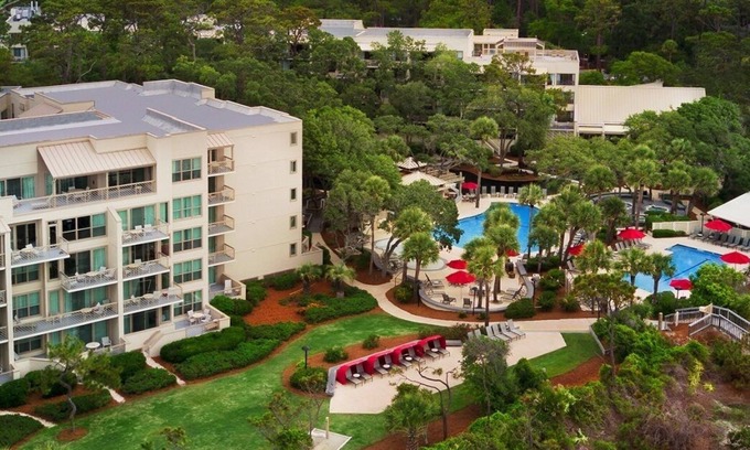 Sea Pines Condo | Marriott's Monarch at Sea Pines - 2BR/2BA Villa