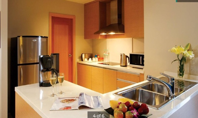 Yan Nawa Apartment | Marriott VC at the Empire Place- 1BD Sleeps 4