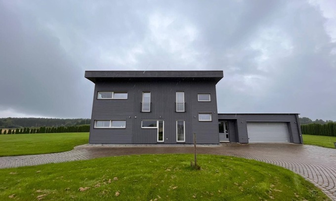 Jaunpils House | Martinmaja Ferienhaus am Meer