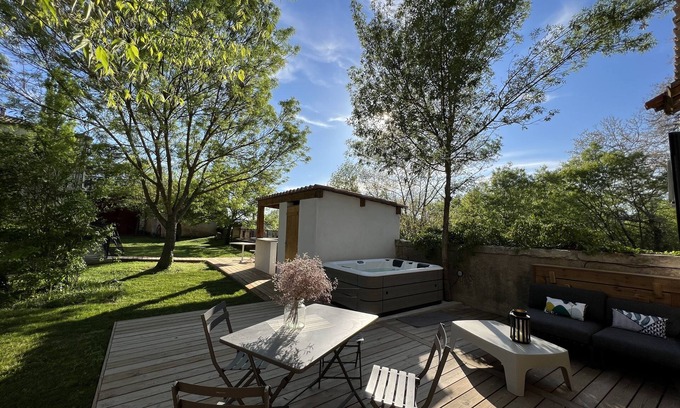 Combaillaux Other | Mas standing, renovation by architect, pine forest pool between sea and Cévennes