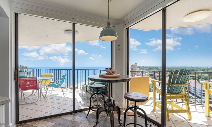 Myrtle Beach Condo | Masion Sur-Mer Amazing Ocean Front15fl. All Amenities Included,Newley Decorated