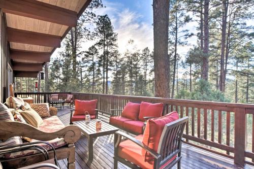 Ruidoso House | Massive 7-Acre Ruidoso Home with Sierra Blanca Views