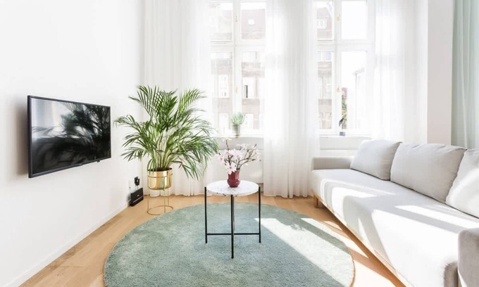 Grunwald Apartment | Matejki 61 | White and Wood Studio | Poznań Center