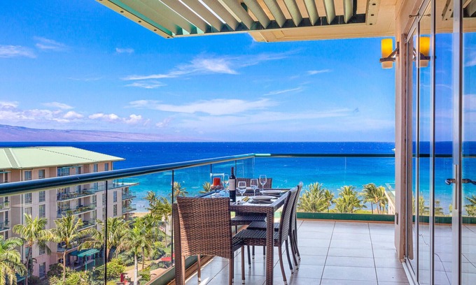 Honokowai Condo | Maui Resort Rentals: Honua Kai Hokulani 841 - Upgraded Top Floor Deluxe 2BR, Corner Floor Plan, Stunning Ocean Views!