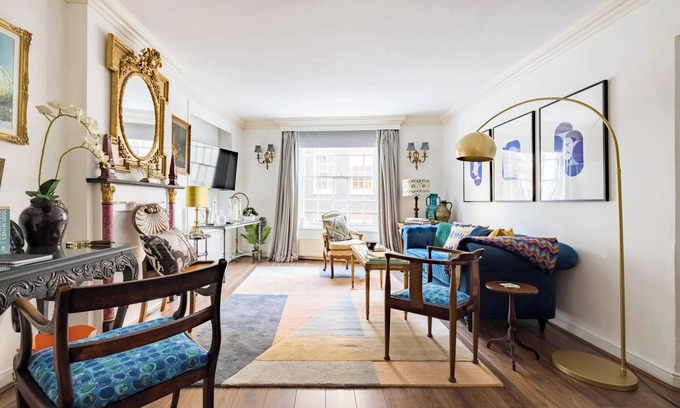 Mayfair Apartment | Mayfair W/ac 3-bed-5guests Berkeley Square