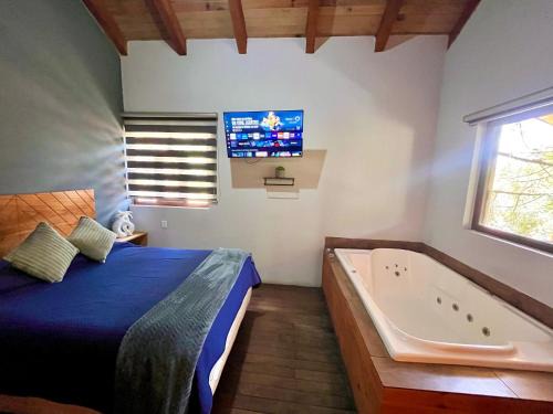 Mazamitla Ski Chalet | Mazamitla - Cabaña Opalo - El granero