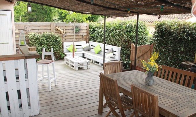 La Motte House | MAZET 4 Pers. CLIM-PERGOLA-TERRACE/GARDEN 40m2 - RESIDENCE POOL-WIFI