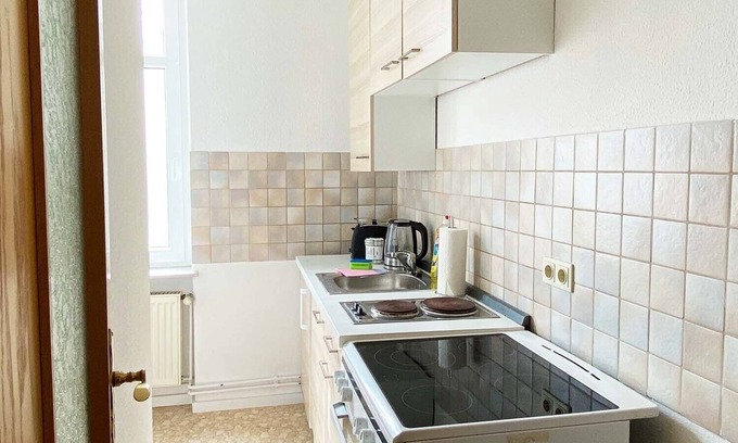 Magdeburg Apartment | Md07 Apartment in Magdeburg, 55qm, 1 Küche. 2 Schlafzimmer, Max. 4 Personen