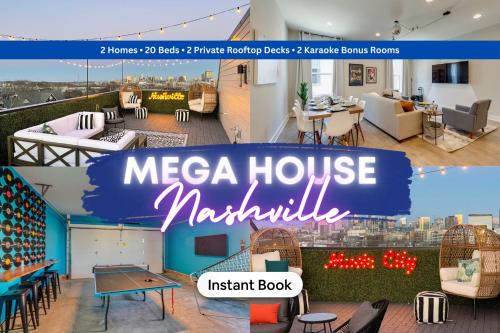 Nashville House | Mega Home - 24 Beds and Karaoke