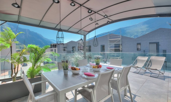 Melano Apartment | Melano Lab Park Terrace, Melano, Switzerland