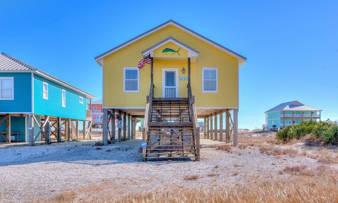 Fort Morgan House | Mellow Yellow - Steps from the Beach - Fort Morgan - Signature Properties