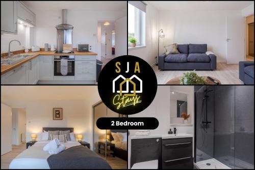 Central Aberdeen Apartment | Merkland Stay - SJA Stays - Modern 2 Bed Apartment