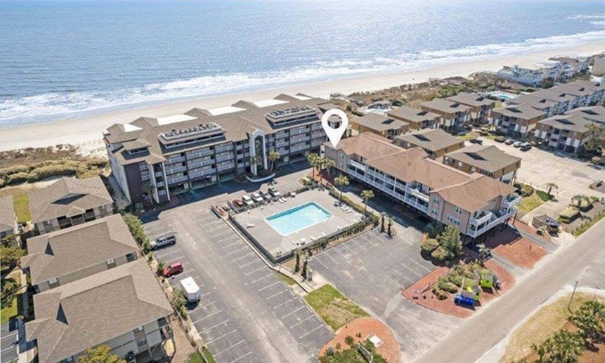 Ocean Isle Beach Condo | Mermaid Manor at Ocean Isle Beach, Ocean front complex with Pool and easy access