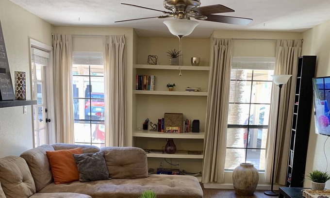 Dobson Ranch Condo | Mesa Condo, king bed, heated pool and spa, and in unit laundry