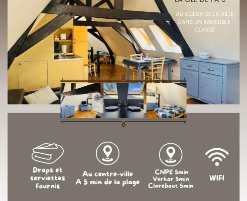 Gravelines Apartment | Meublé au coeur de la cité Vauban