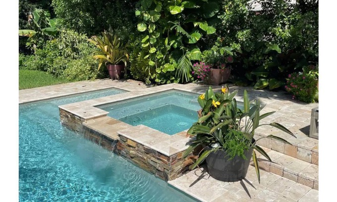 Biscayne Park House | Miami Modern Luxury with a Pool & Spa