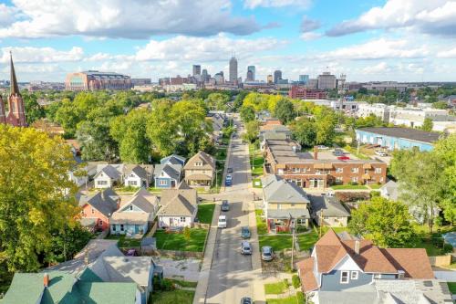 Indianapolis House | Mid-Century Cozy Home Near Indy Downtown , Foosball Table