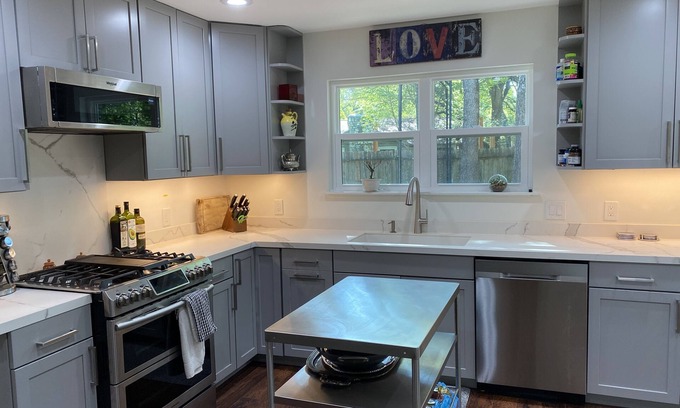 Quarry House | Mid Century Family Estate near the Domain, Arboretum, & most TECH employers