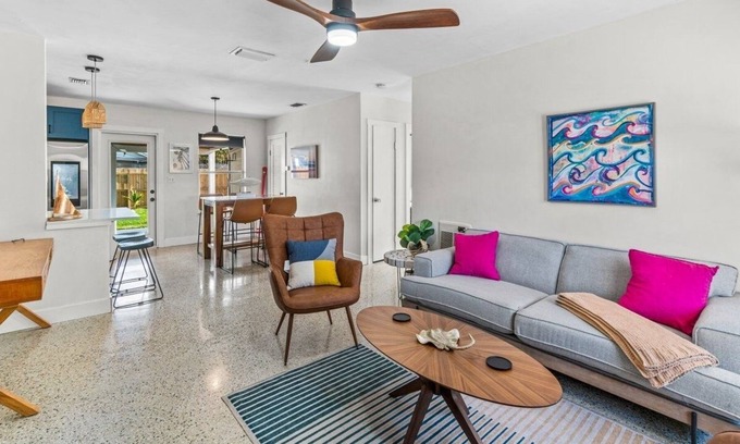 Riviera Beach House | Mid Century Modern Intracoastal Beach House