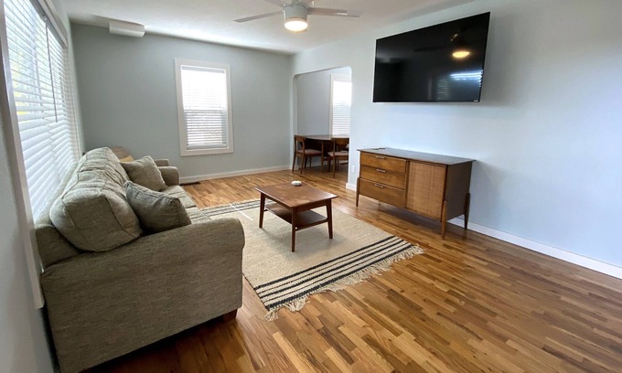 Roswell House | Mid-Century Modern Home in Downtown Roswell Near UFO Museum and Planetarium