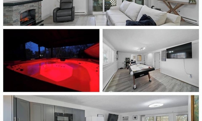 Streetsboro House | Mighty Duck At Heron Hill Retreat Hot Tub On Lake!