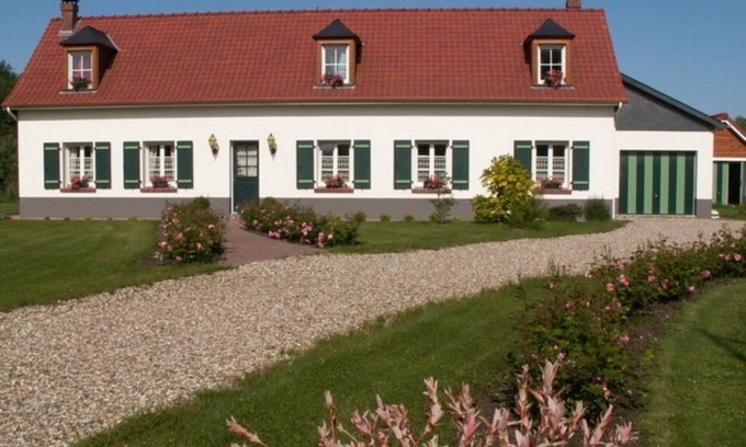 Saint-Quentin-en-Tourmont House | MIL ROSES EN BAIE SLEEPS 9 WITH JACUZZI NEAR MARQUENTERRE