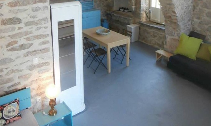 Pedi Apartment | Milias House right on the sea (down floor)