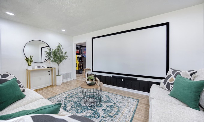 Columbus House | Military in Style/Movie Room/Game Room Minutes from Ft. Benning & Downtown area