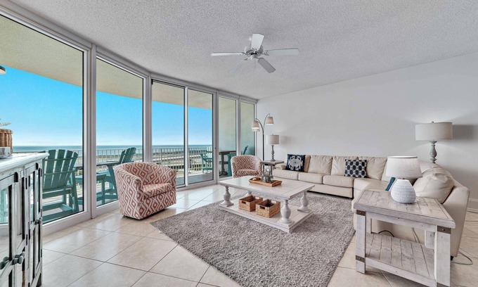 Orange Beach East Condo | MILLION DOLLAR VIEW @CARIBE, WATER VIEWS ALL AROUND, TONS OF FAMILY AMENITIES