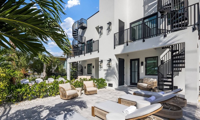 Indian Rocks Beach Villa | Milos Beach House "BRAND NEW" A Luxe Haven Steps from the Beach-ROOFTOP SWIMMING