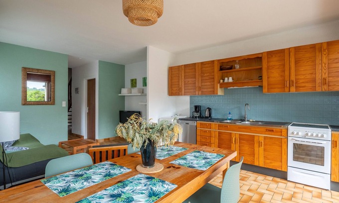Mimizan House | Mimizan Plage : Maison 6 pers, 3 étoiles, Proche Courant, Forêt et Océan, Ménage Inclus