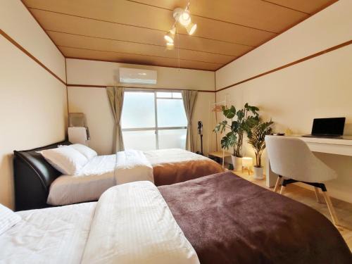 Tokushima Apartment | Minamimaekawa Heights Room 103 - Vacation STAY 93063v