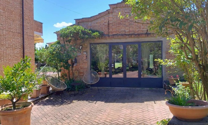 Sinalunga House | mini house with park, in the province of Siena, btw Valdichiana and Val d'Orcia