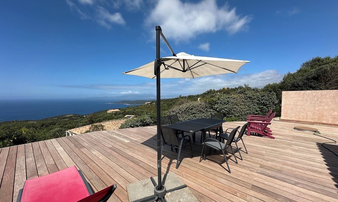Coti-Chiavari Villa | ☀️ Mini-villa 4 pers. with garden facing the sea in Acqua Doria