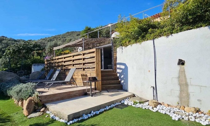 Vetricella Villa | Mini villa T3 air-conditioned, sea view, cosy & modern