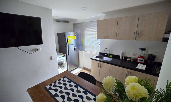 Usaquen Apartment | Minimalist brand-new Apartment at Bogotá's northern - 5 people