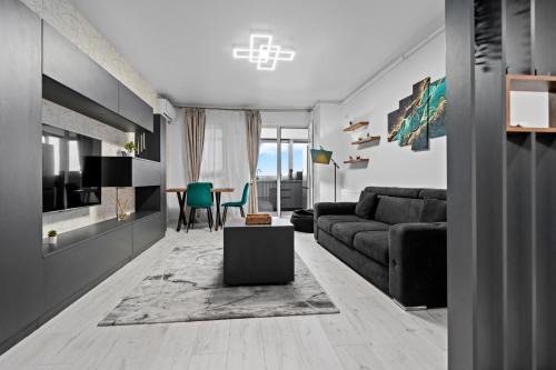 Sector 5 Apartment | Minimalist Green & Grey Flat
