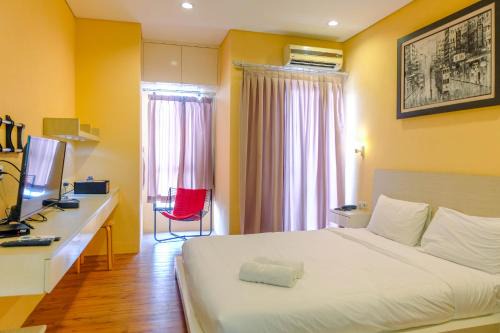 Semanggi Apartment | Minimalist Style Studio Apartment at Tamansari Semanggi By Travelio