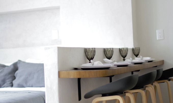 Americana Apartment | Minimalist terracotta
