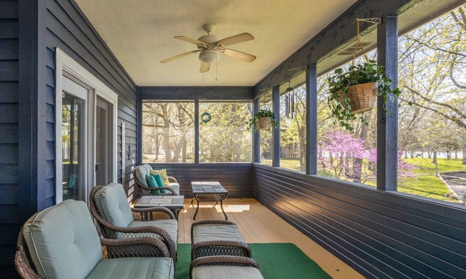 Camdenton House | Minnowbrook Retreat - Spacious Lakefront Home with Flat Lawn!