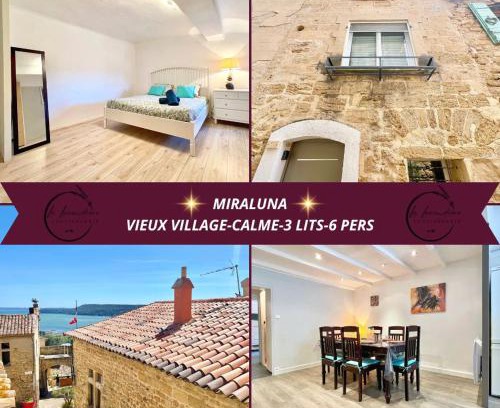 Miramas le Vieux Apartment | Miraluna - Village médiéval, calme, insolite, 6 personnes