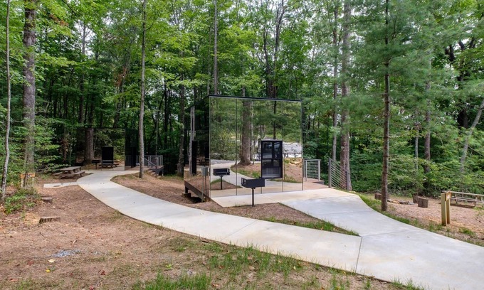 Balsam Grove Cabin | Mirror Cabins - Reflections