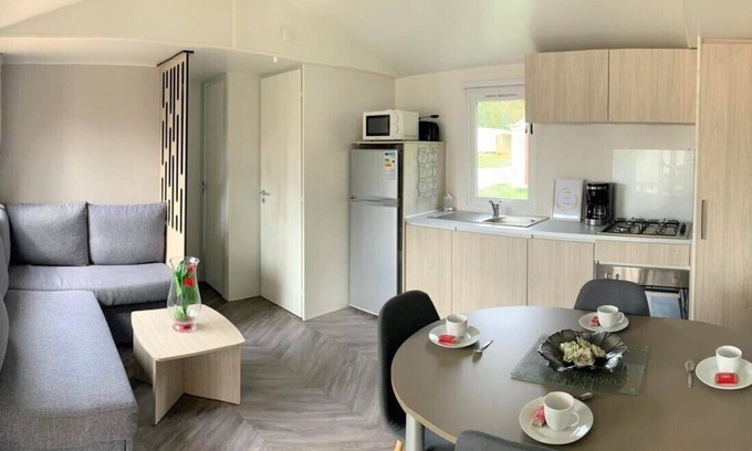 Onzain House | Mobil Home 2020 3 CH CLIM Camping 4* France