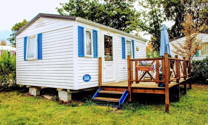 Verteillac House | Mobil home 2 Schlafzimmer 3 Personen