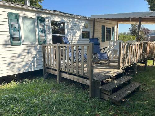 Biesheim Apartment | Mobil Home 3 chambres Ile du Rhin Camping Tohapi-Alsace