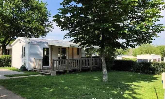 Pont-Scorff House | Mobil-home CONFORT 3 Rooms 4 People + TV