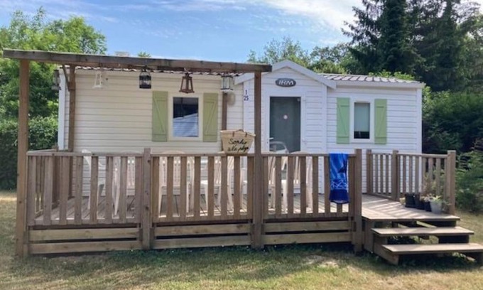 Saint-Cheron House | Mobil home Confortable et Lumineux 50 min de Paris