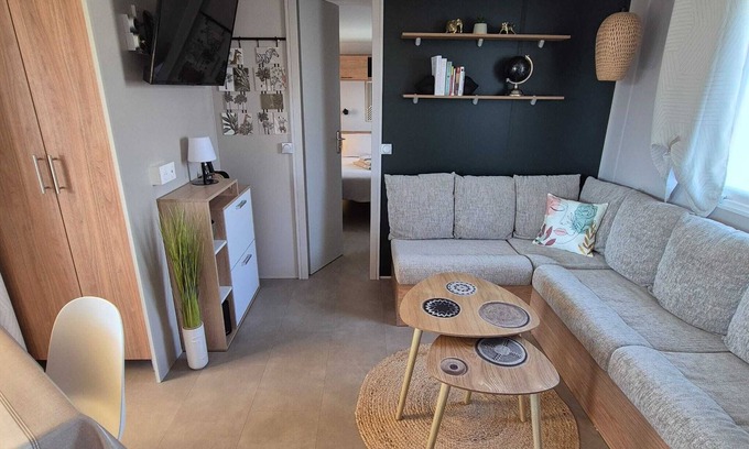 Canet-en-Roussillon House | Mobil Home Neuf Tout Confort Accès Direct Plage Camping 4